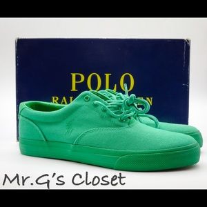 Ralph Lauren Polo Green Canvas